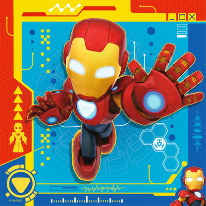 Ravensburger Iron Man & His Awesome Friends 3x49p