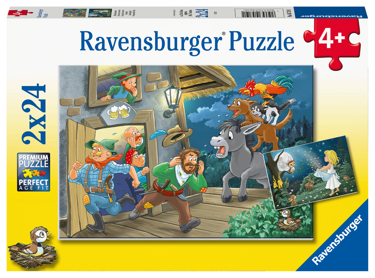 Ravensburger Fairytales Puzzle 2x24p