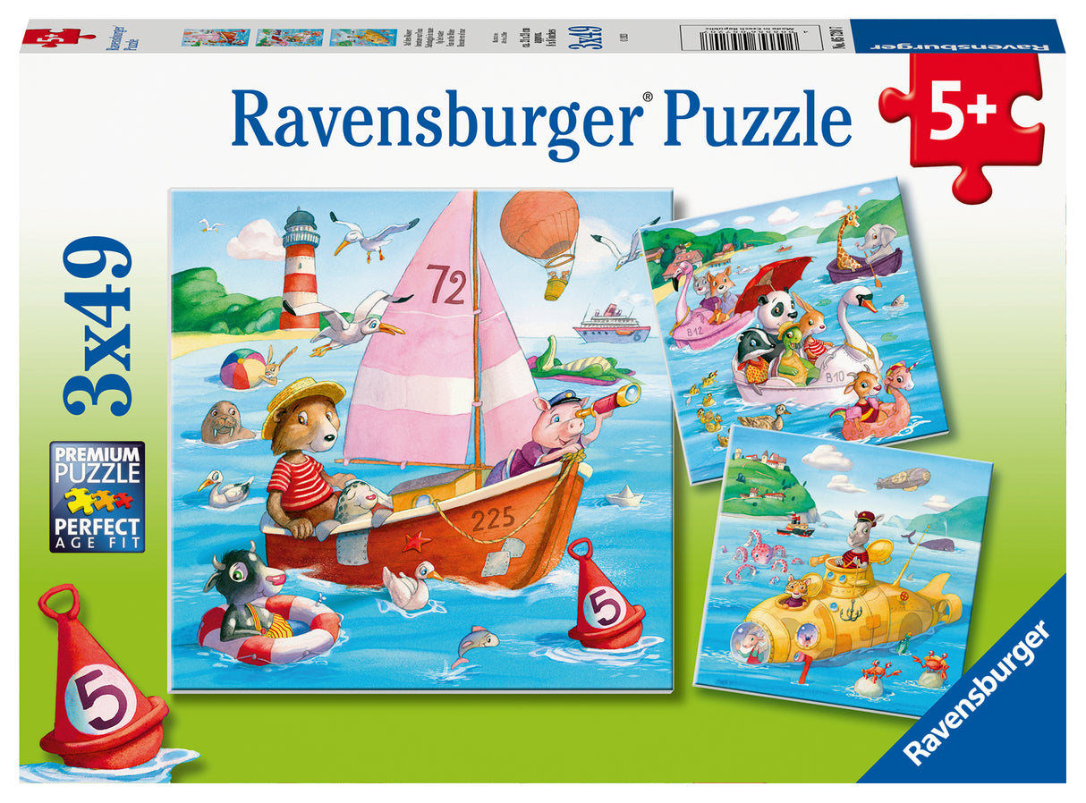 Ravensburger Fun On The Water Puzzle 3x49p