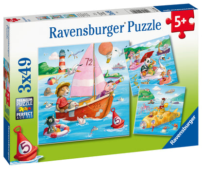 Ravensburger Fun On The Water Puzzle 3x49p