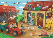 Ravensburger Working on the Farm Puzzle 2x12 Piece