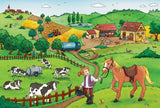 Ravensburger Working on the Farm Puzzle 2x12 Piece
