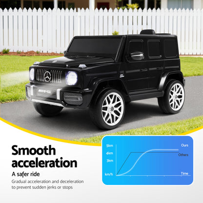 Kids Electric Ride On Car Mercedes-Benz Licensed AMG G63 Toy Cars 12V Black