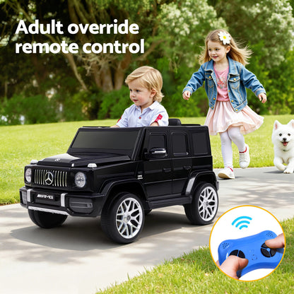 Kids Electric Ride On Car Mercedes-Benz Licensed AMG G63 Toy Cars 12V Black