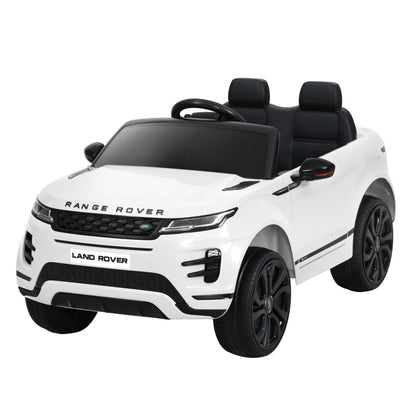 Rigo Ride On Car Kids Electric Ride On Cars Land Rover Licensed 12V White