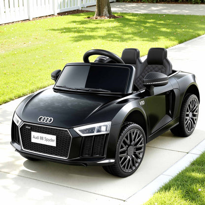 Kids Ride On Car Audi R8 Licensed Sports Electric Toy Cars Black