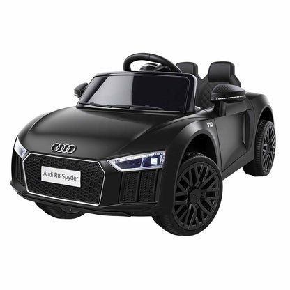 Kids Ride On Car Audi R8 Licensed Sports Electric Toy Cars Black