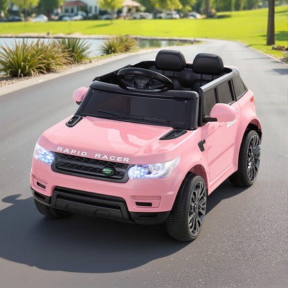 Rigo Ride On Car Kids Electric Ride On Cars SUV Remote 12V Pink