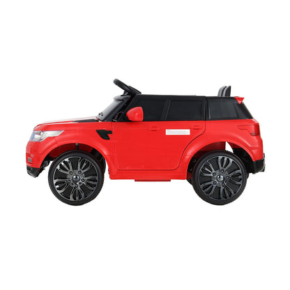 Rigo Kids Electric Ride On Car SUV Range Rover-inspired Cars Remote 12V Red