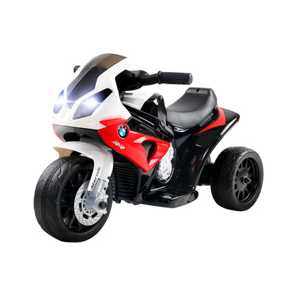 Kids Electric Ride On Car Police Motorcycle Motorbike BMW Licensed S1000RR Red