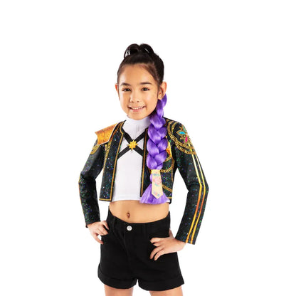 K-Pop Demon Hunters Rumi Clip On Hair Braid (40Cm) Child