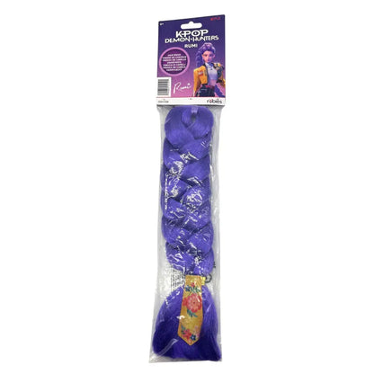 K-Pop Demon Hunters Rumi Clip On Hair Braid (40Cm) Child