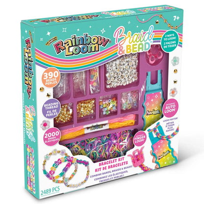 Rainbow Loom Braid & Bead (Auto Loom 2489pcs)