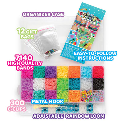 Rainbow Loom Mega Combo Case (7456pcs)