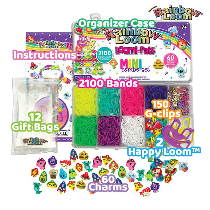 Rainbow Loom Loomi-Pals Mini Combo Case (2326pcs)