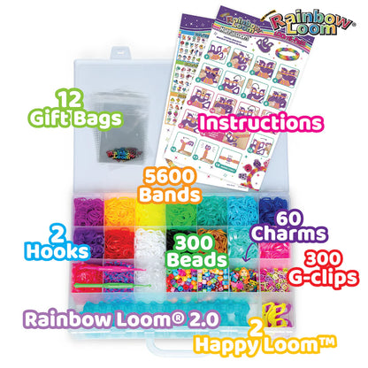 Rainbow Loom Loomi-Pals Mega Combo Case (6284pcs)