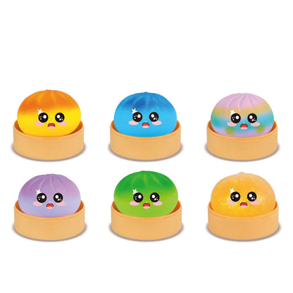Squishy Mystery Rainbow 8.5cm Dumpling assorted
