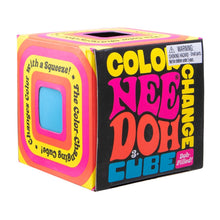 Needoh Colour Change Cube Shape NeeDoh