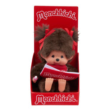 Monchhichi Girl Reading Plush