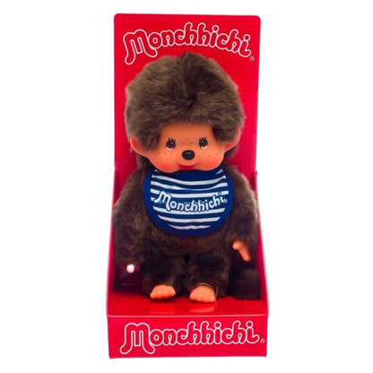 Monchhichi Sailor Boy With Bib Blue