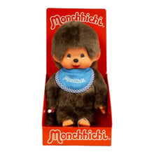 Monchhichi - Boy Refreshed Light Blue Bib Plush Doll