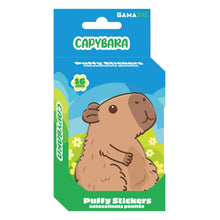 Gamago Capybara Puffy Stickers In Embossed Tin