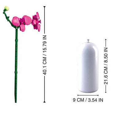 Sluban Butterfly orchid with diy vase 261 pcs