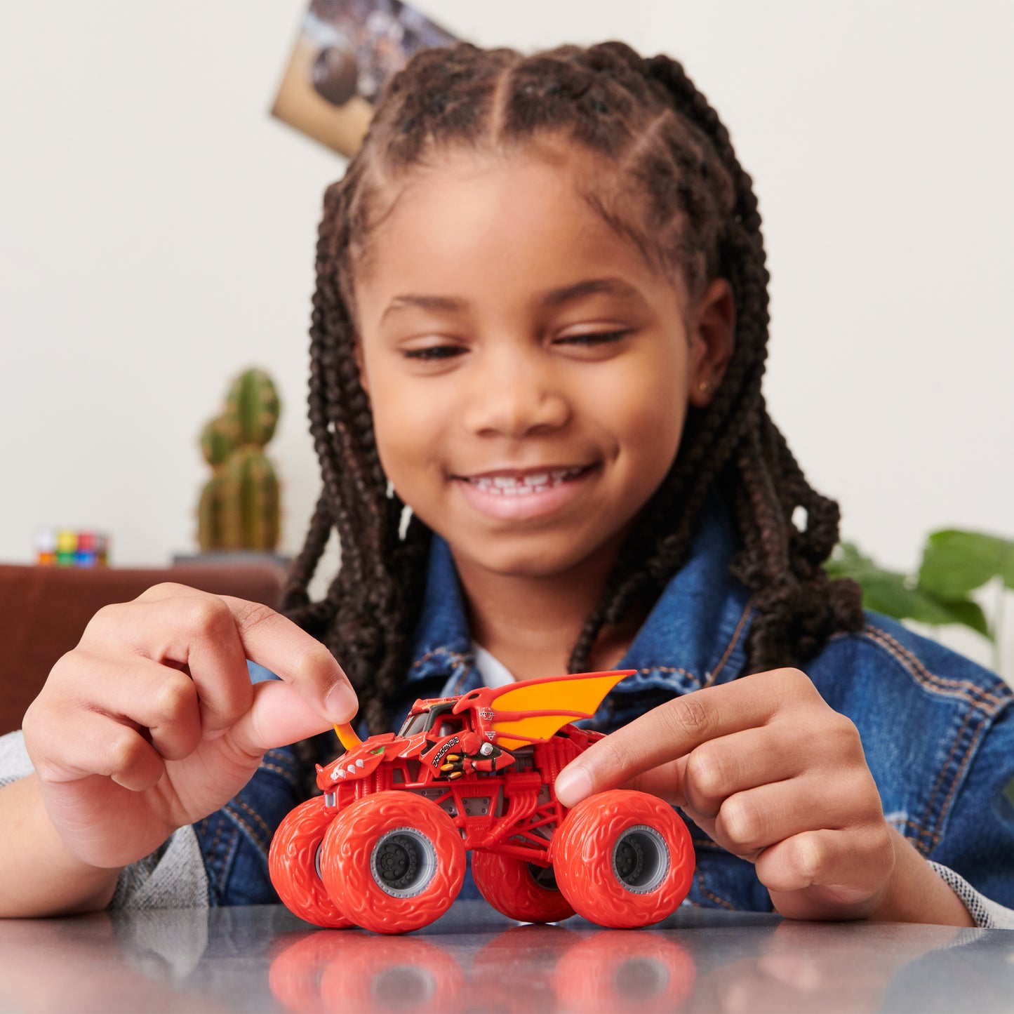 Monster Jam 1:64 Diecast 4 Pack Tough Treads