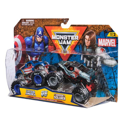 Monster Jam 1:64 Diecast Marvel 2 Pack The Sentinels VS Wolverine