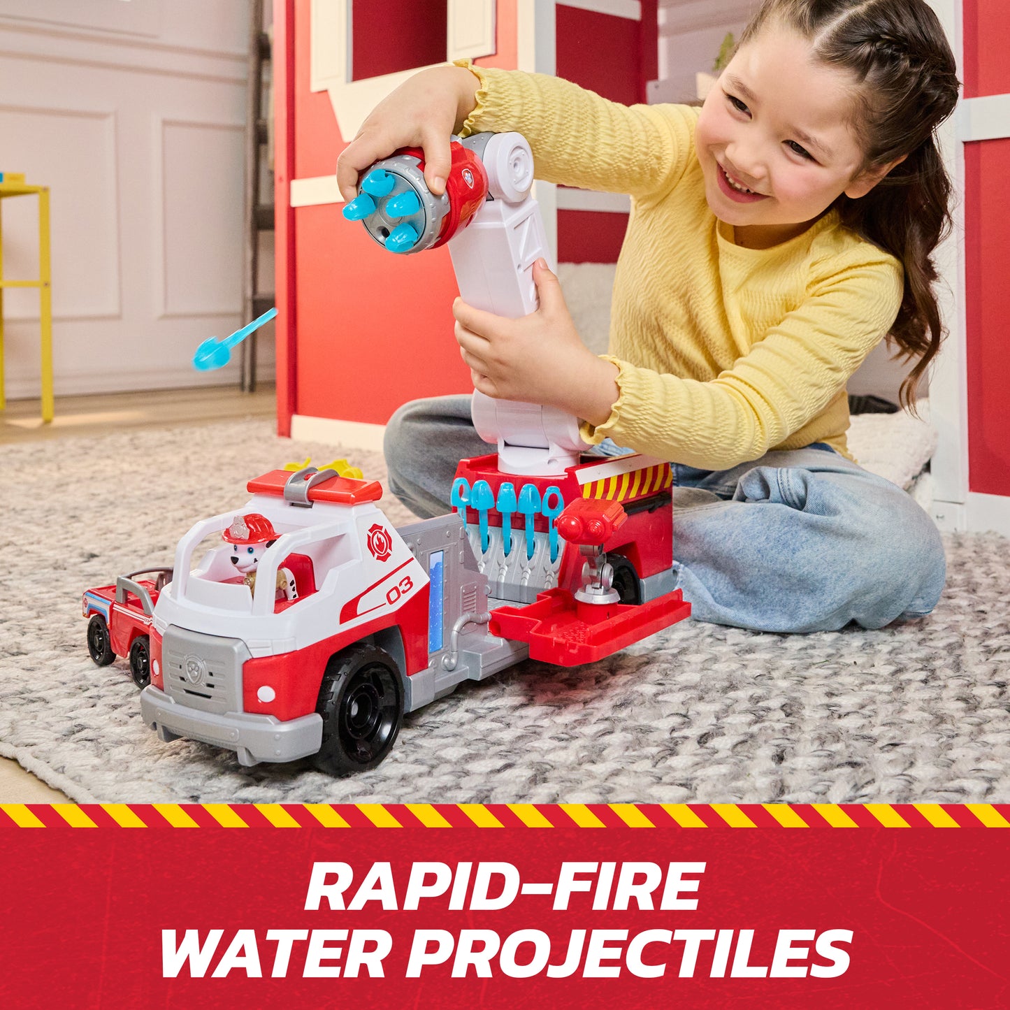 Paw Patrol Fire Rescue Deluxe Fire Truck