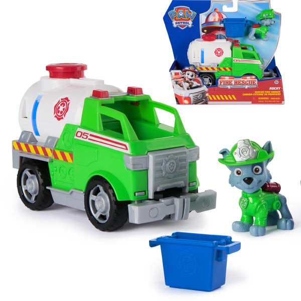 Paw Patrol Rocky Rescue Fire Tanker