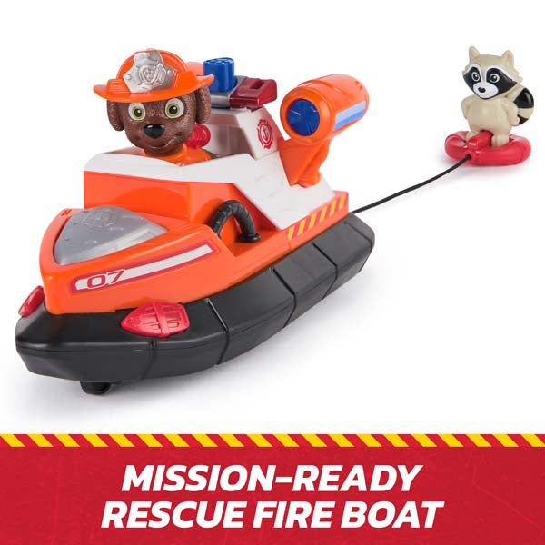 Paw Patrol Zuma Rescue Fire Boat