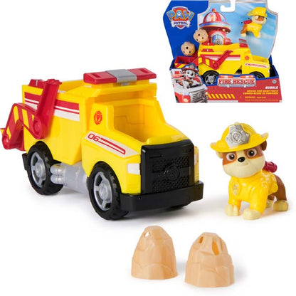 Paw Patrol Rubble Rescue Fire Dump Truck