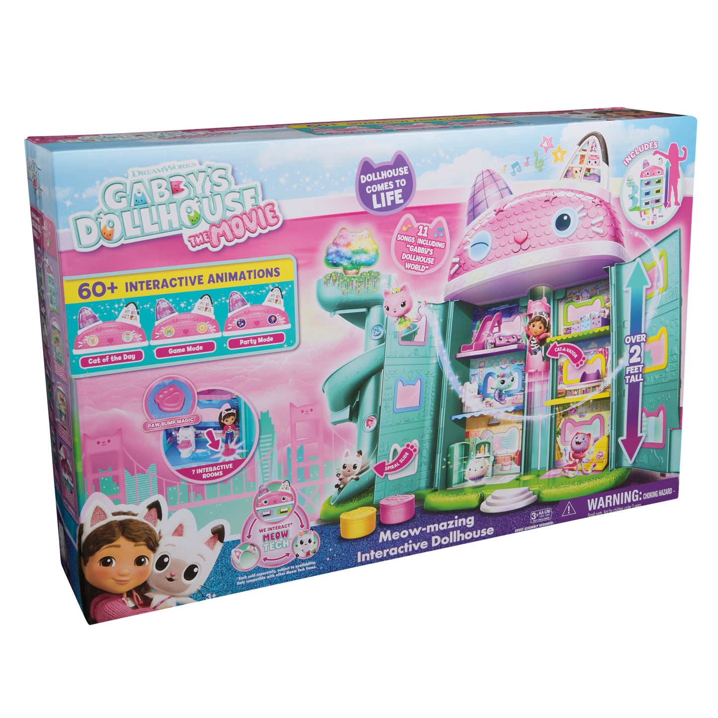 Gabby's Dollhouse Movie Deluxe Dollhouse