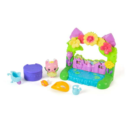 Gabby's Dollhouse Queen Kitty Fairy's Garden Balcony Set