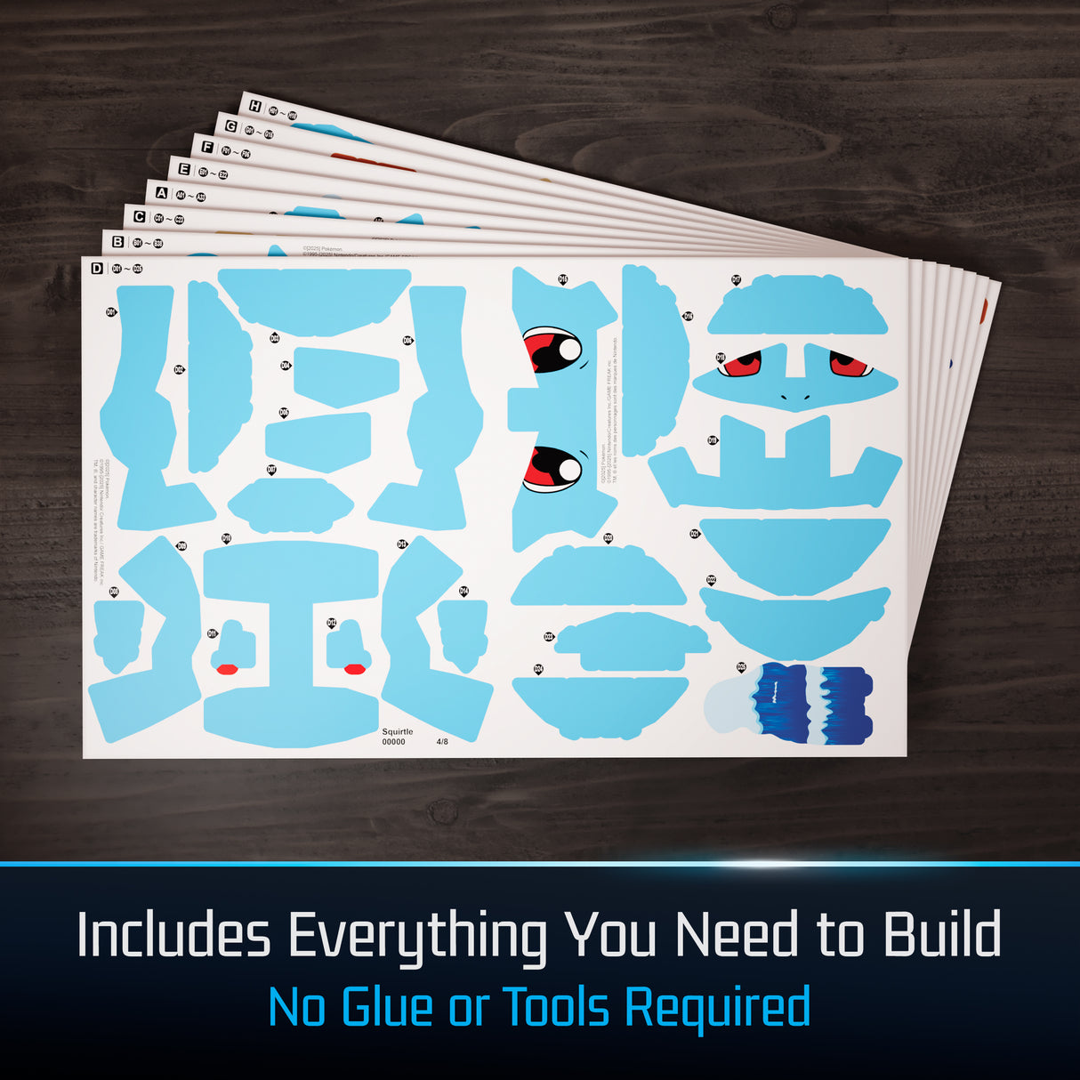 4D Build Pokemon - Squirtle