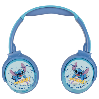 Disney Stitch DY-9955-STA Bluetooth Headphones Light Blue