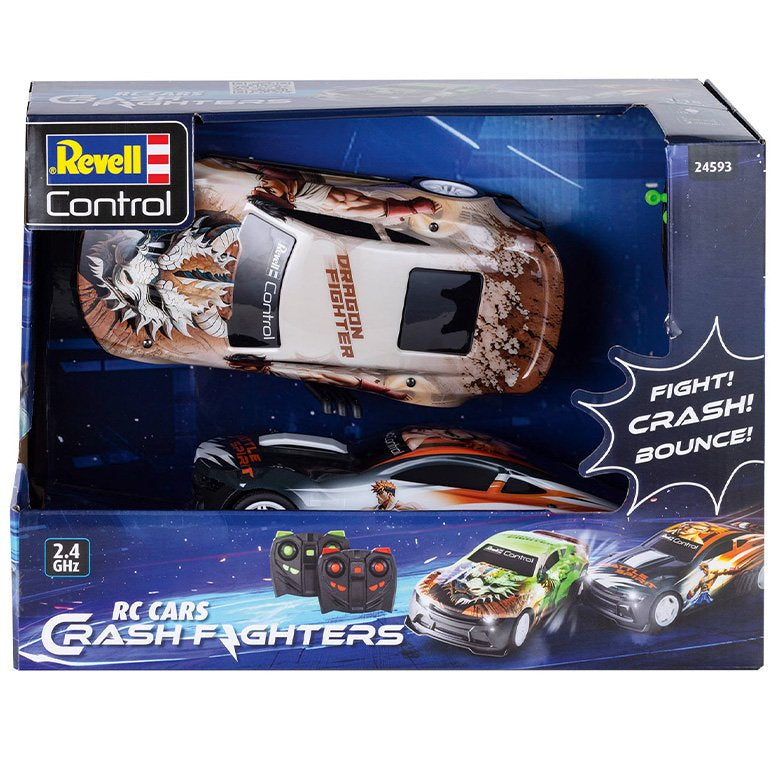 Revell Control RC Crash Fighter Cars X 2