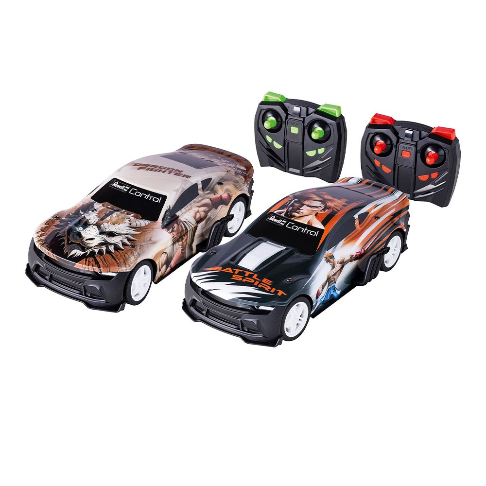 Revell Control RC Crash Fighter Cars X 2