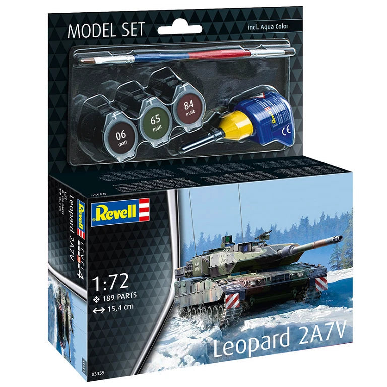Revell 1/72 Model Set Leopard 2A7V
