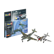 Revell 1/72 Model Set Combat Set Me262 - P-51B Mustang
