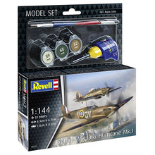Revell 1/144 Model Set Spitfire MK.IA And Hurricane MK.I