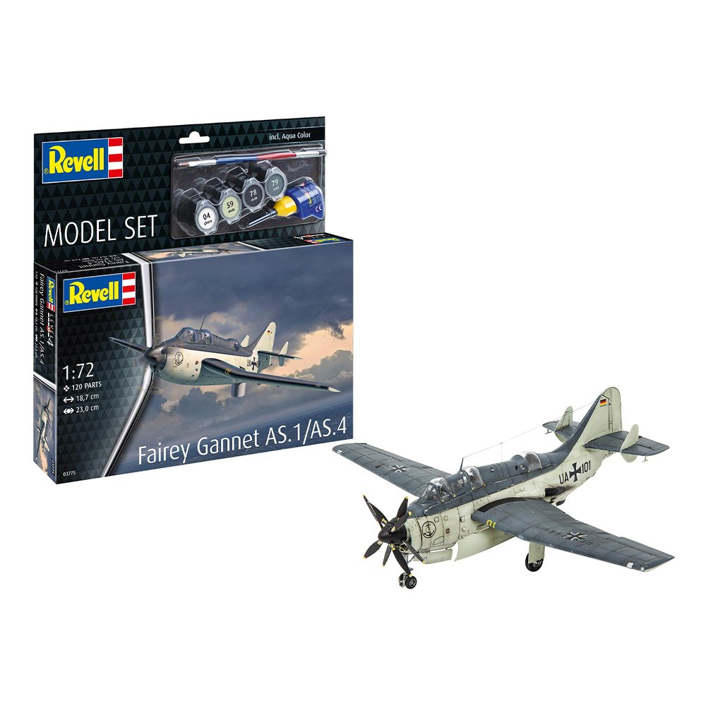 Revell 1/72 Model Set Fairey Gannet As.1/AS.4