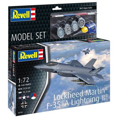 Revell 1/72 Model Set Lockheed Martin F-35A Lightning Ii