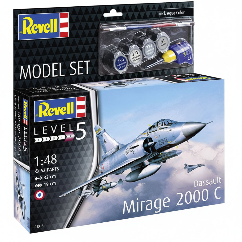Revell 1/48 Model Set Dassault Mirage 2000C