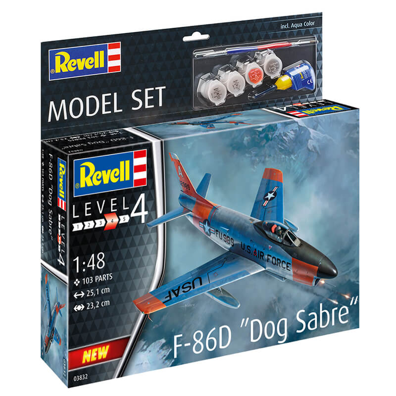 Revell 1/48 Model Set F-86D Dog Sabre