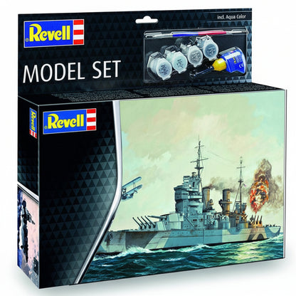 Revell 1/1200 Model Set Battleship HMS Duke Of York