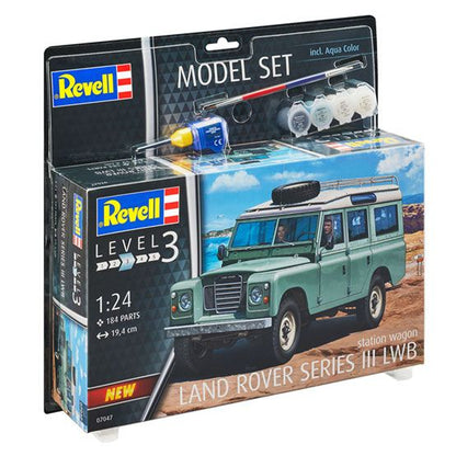 Revell 1/24 Model Set Land Rover Series Iii Lwb Station Wagon