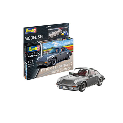 Revell 1/24 Model Set Porsche 911 Carrera 3.2 Coupe G-Model