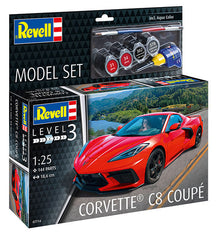 Revell 1/25 Model Set Corvette C8 Coupe
